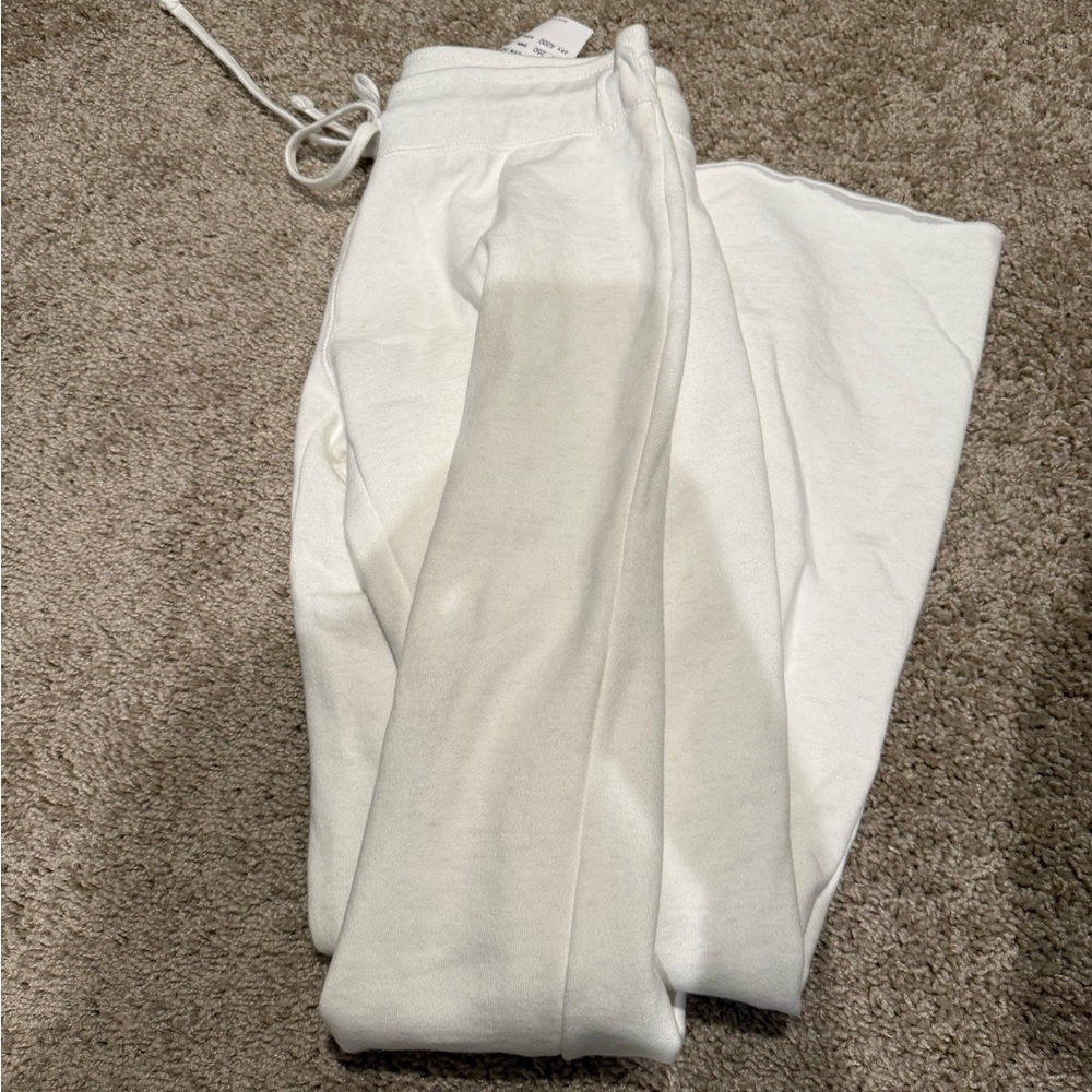 Brandy Melville White Sweatpants